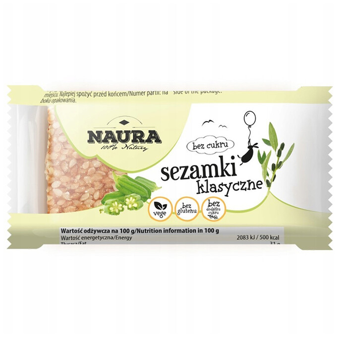 Sezamki bez cukru 27 g