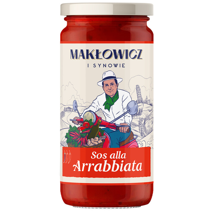 Sos arrabbiata 400g