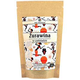 Żurawina w czekoladzie bez cukru 100g