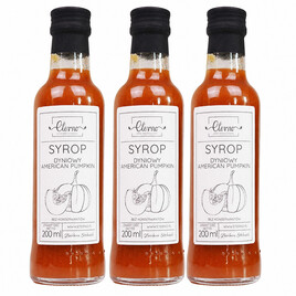 Syrop dyniowy American Pumpkin 200ml x 3 szt