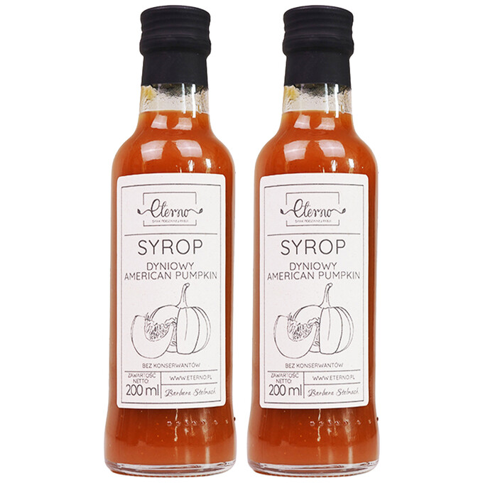 Syrop dyniowy American Pumpkin 200ml x 2 szt