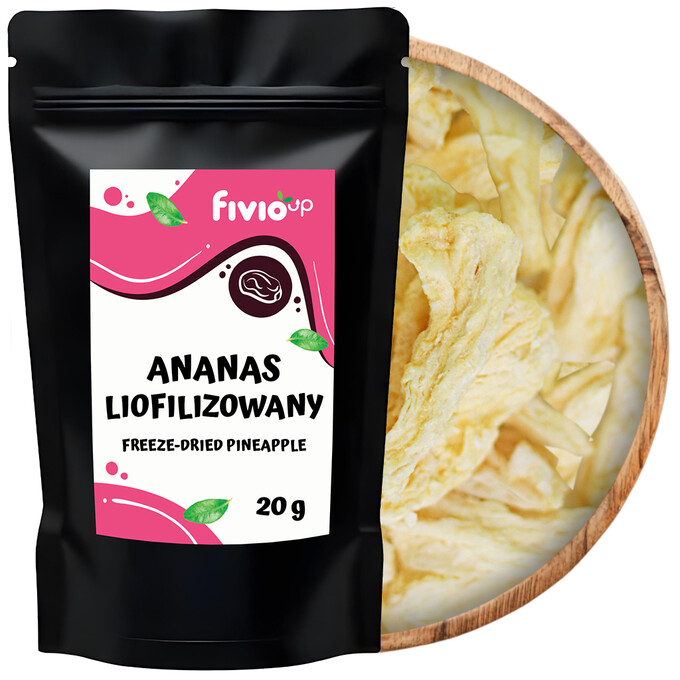 Ananas liofilizowany 20 g fivio Up
