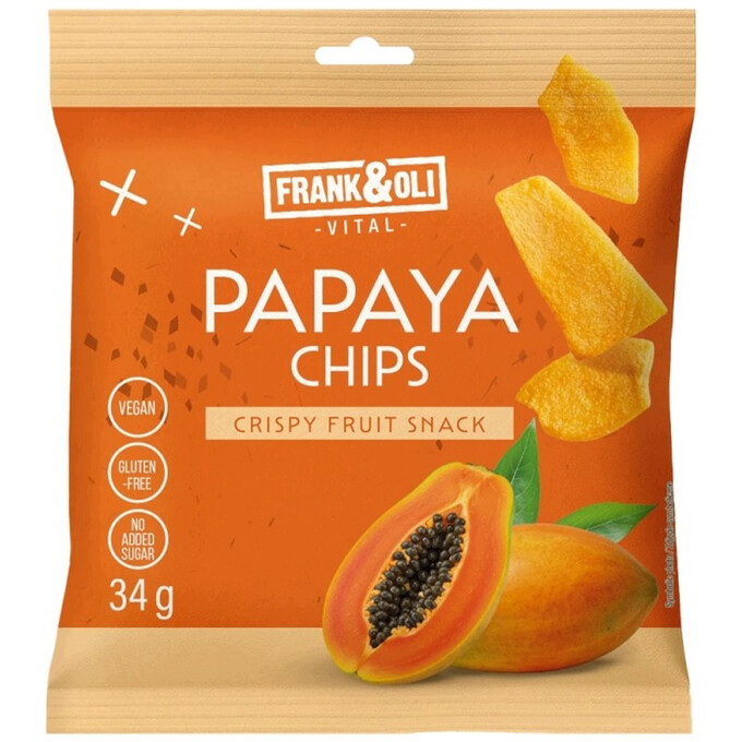 Chipsy z papai 34g
