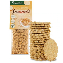 Ciastka owsiane Sezamki z pietruszką 100g