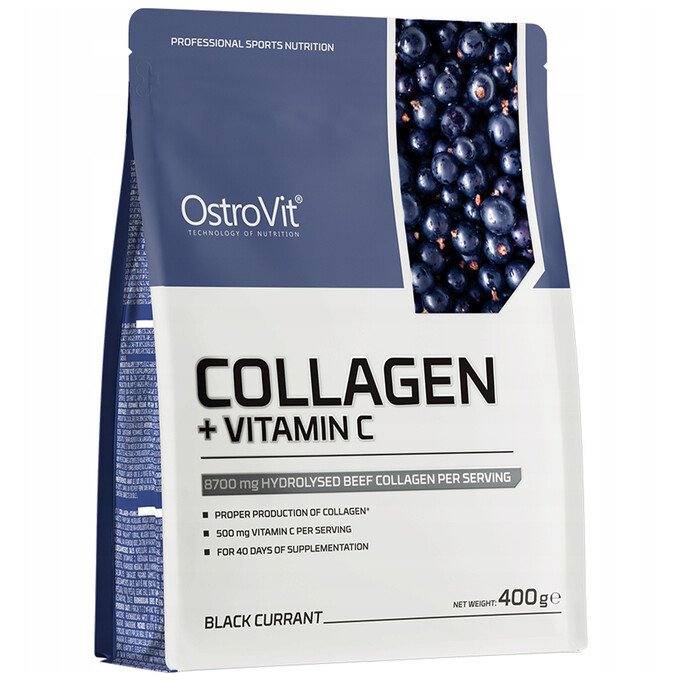 Collagen + Vitamin C 400 g (black currant