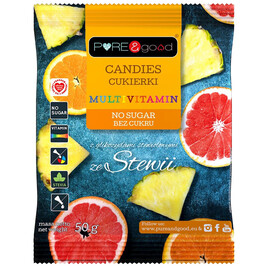 Cukierki multiwitamina ze stewią 50 g