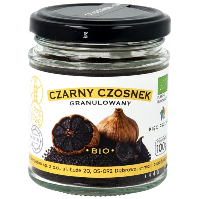 Czarny czosnek granulowany BIO 100 g