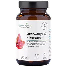 Czerwony ryż + karczoch, kapsułki 60 szt.