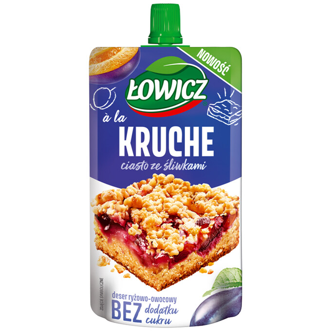 Deser a la kruche ciasto ze śliwkami 100g