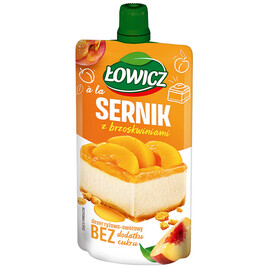 Deser a la sernik z brzoskwiniami 100g