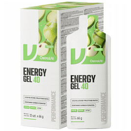 Energy Gel 40 (green apple, BOX 12 x 66 g)