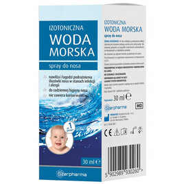 Izotoniczna woda morska Spray do nosa, 30 ml