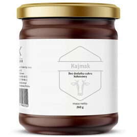 Kajmak bez dodatku cukru kokosowy 260g