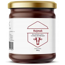 Kajmak bez dodatku cukru piernikowy 260g