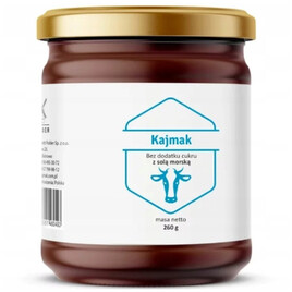 Kajmak bez dodatku cukru z solą morską 260g