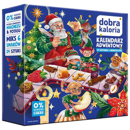 Kalendarz adwentowy Dobra Kaloria, 24*17g