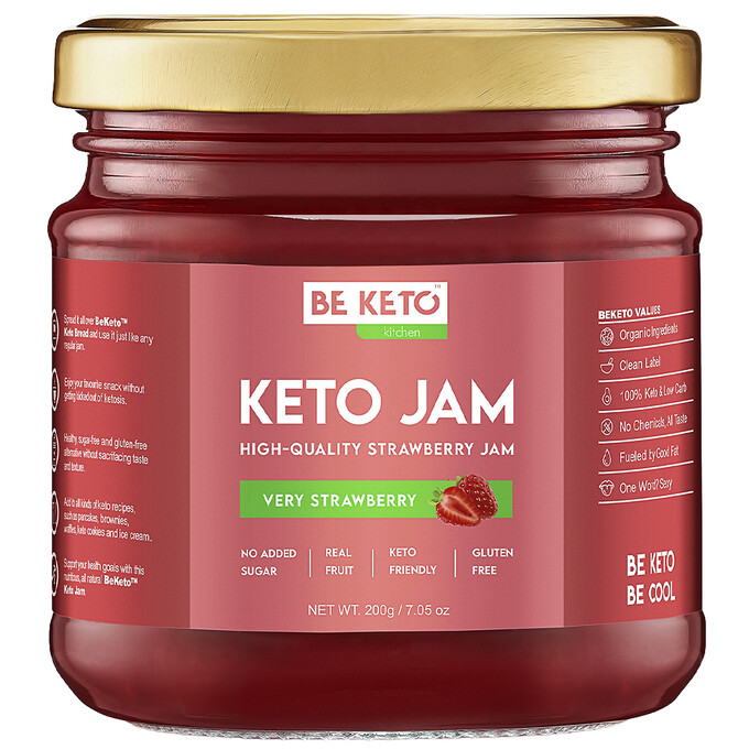 Keto Dżem Truskawkowy 200 g