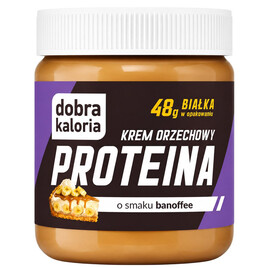 Krem proteinowy orzechowy o smaku banoffee 200g