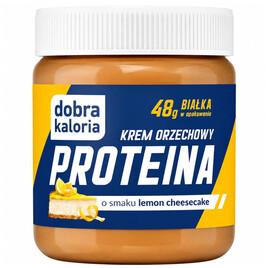 Krem proteinowy orzechowy o smaku lemon cheesecake 200g