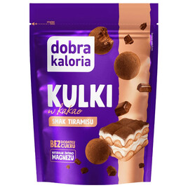 Kulki owocowo-orzechowe w kakao, o smaku titamisu BDC 65g