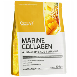 Marine Collagen &amp; Hyaluronic acid &amp; Vitamin C 400 g mango-pi