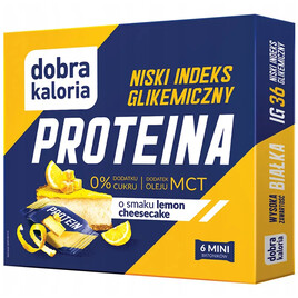 Mini batoniki proteinowe sernik cytrynowy niskie IG 102g
