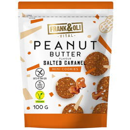 Mini ciasteczka peanut butter słony karmel bezgl. bdc 100g
