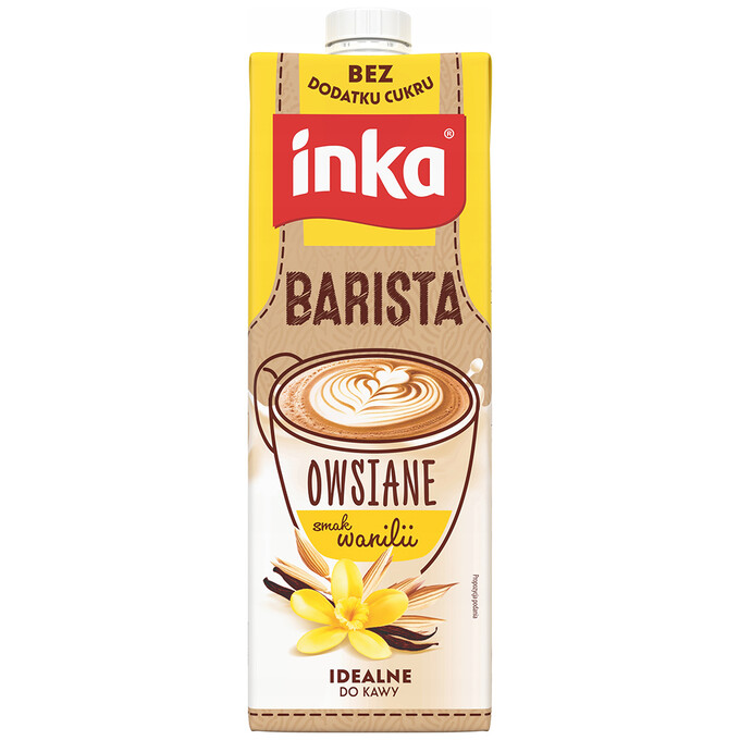 Napój Owsiany BARISTA waniliowy 1l