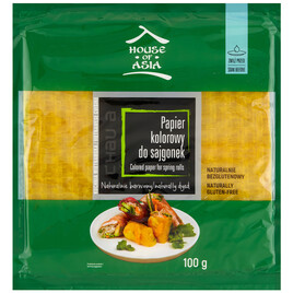 Papier ryżowy kolorowy do sajgonek i spring rolls 100g