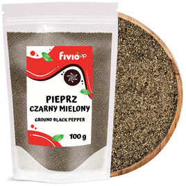 Pieprz czarny mielony 100 g fivio Up