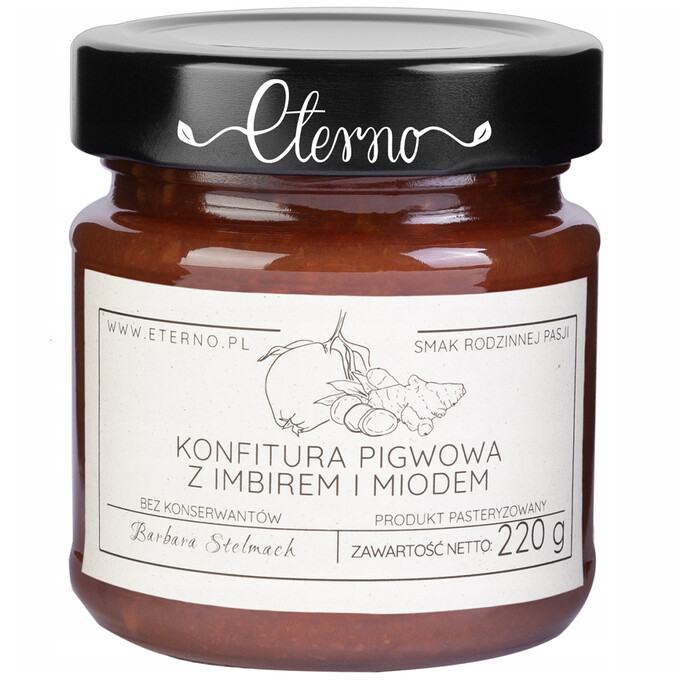 Pigwa z imbirem i miodem 220g