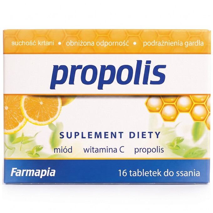 Propolis tabletki do ssania 16szt