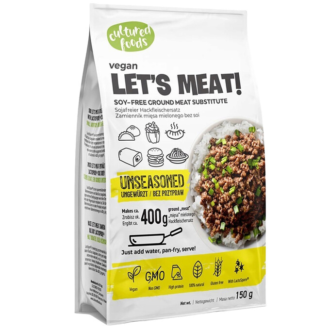 Roślinny zamiennik mięsa - bez przypraw 150g