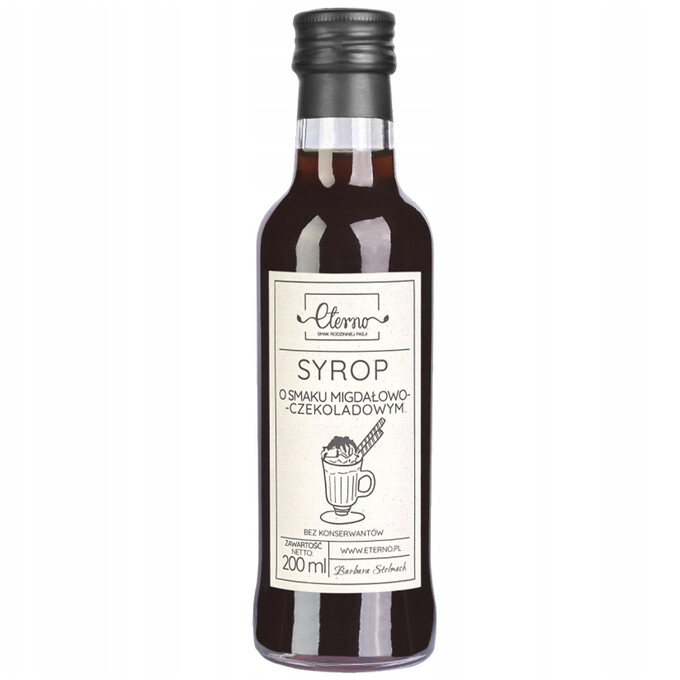 Syrop o smaku migdałowo - czekolad. 200ml