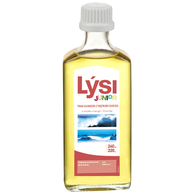 TRAN ISLANDZKI OMEGA 3 DLA DZIECI 240 ml
