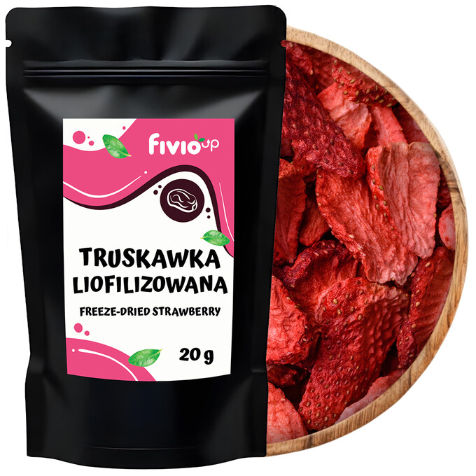 Truskawka liofilizowana 20g fivio Up