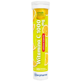 Witamina C 1000 mg, 20 tabletek musujących