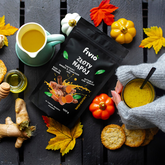 Złoty napój (złote mleko) proszek 100g