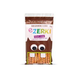 Paluszki eZERKI grahamowe z sezamem 70g