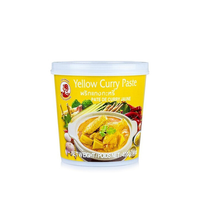 Pasta curry żółta 400g COCK BRAND