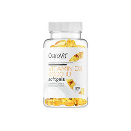 Vitamin D3 4000 IU softgels 120kaps OstroVit