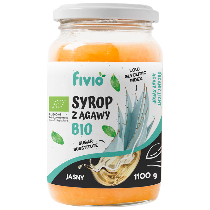 BIO Syrop z agawy jasny 1100g