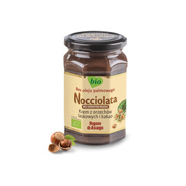 BIO Krem o orzech lask.i kakao BDM 250g Nocciolata