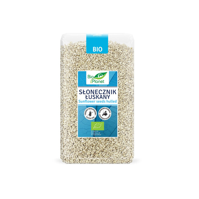 BIO Słonecznik łuskany 1kg BIO PLANET