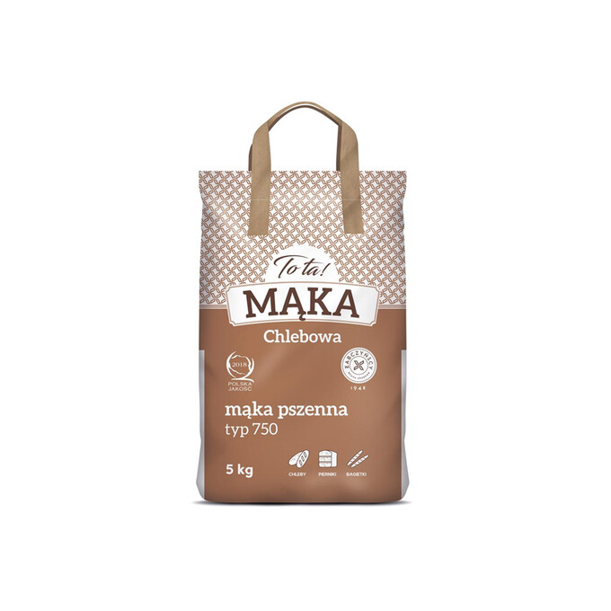 Mąka pszenna typ 750 Chlebowa 5 kg - To ta!