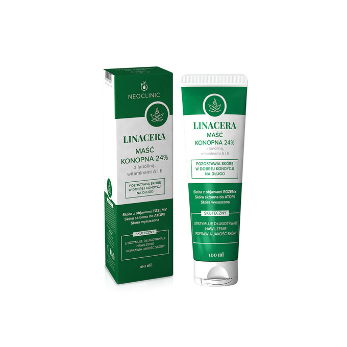 Maść Konopna LINACERA (24%) - 100ml NEOCLINIC