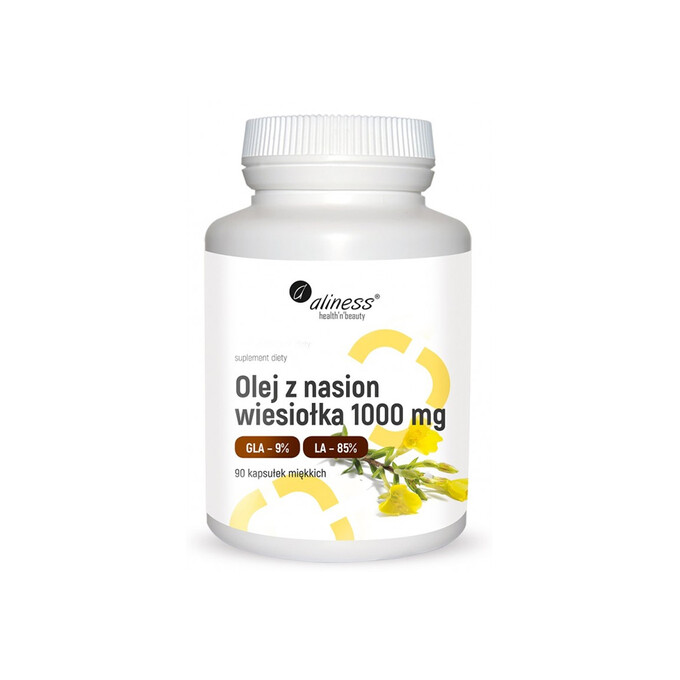 Olej z nasion wiesiołka 1000mg 90kaps. Aliness
