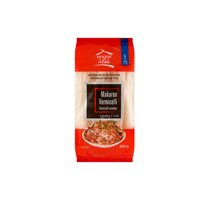 Bezglutenowy makaron Vermicelli 200g - House of Asia