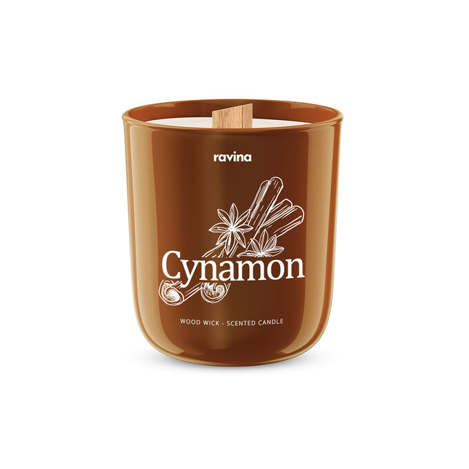 Świeca zapachowa Cynamon 175g ravina