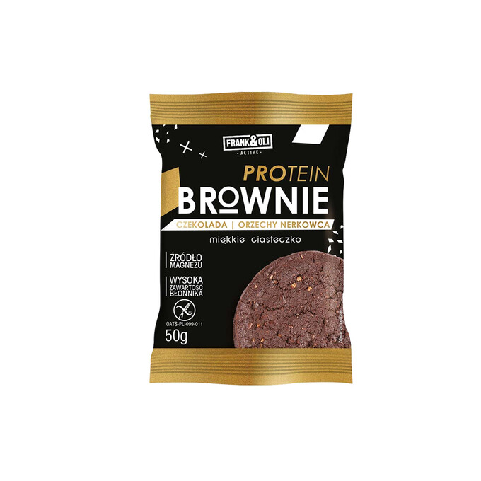 Ciasteczko Brownie Czekolada i orzechy nerkowca 50g